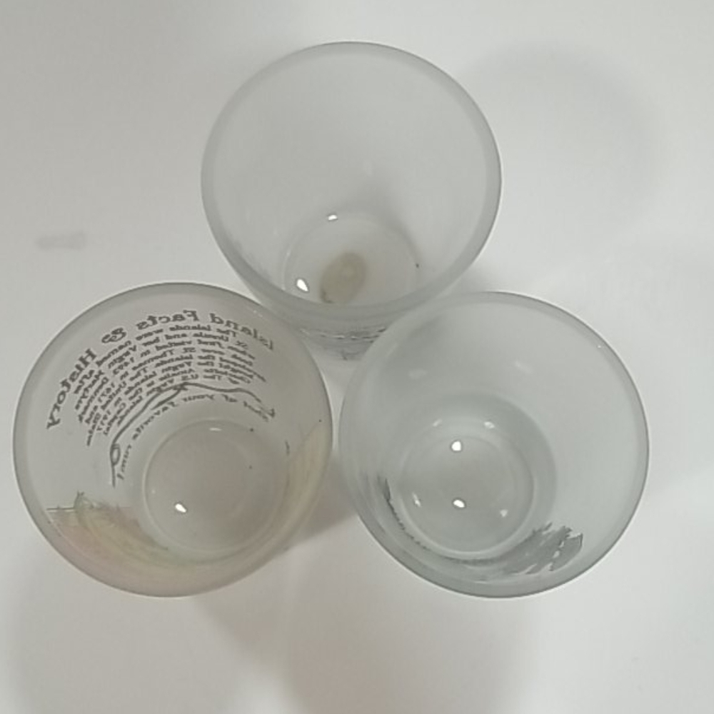 Set of 3 Island shot glasses - Picture 11 of 12